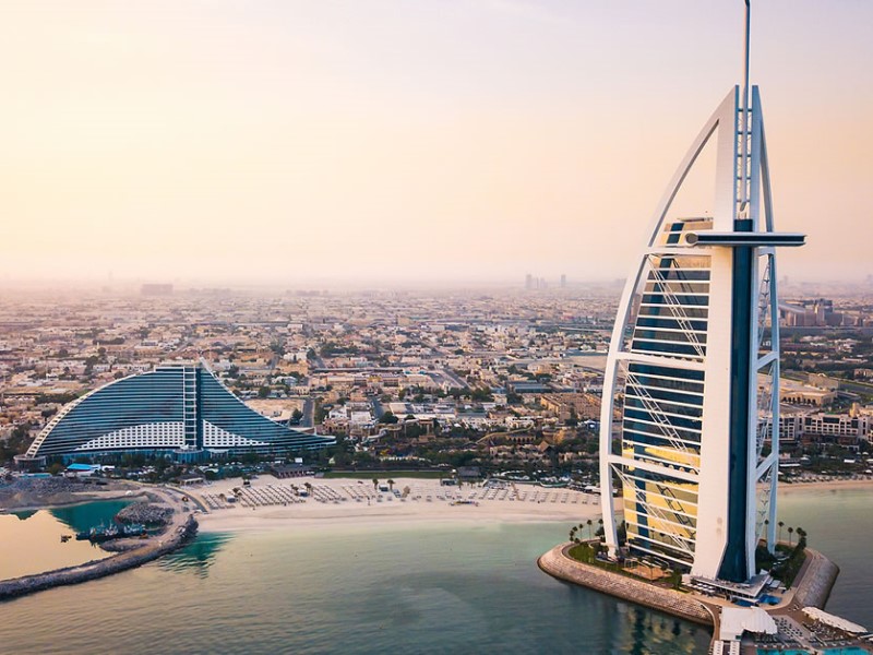 Dubai Luxury landscape view